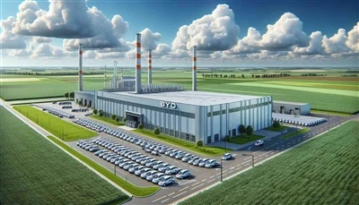 BYD Biex Tibni Fabbrika fl-Ungerija