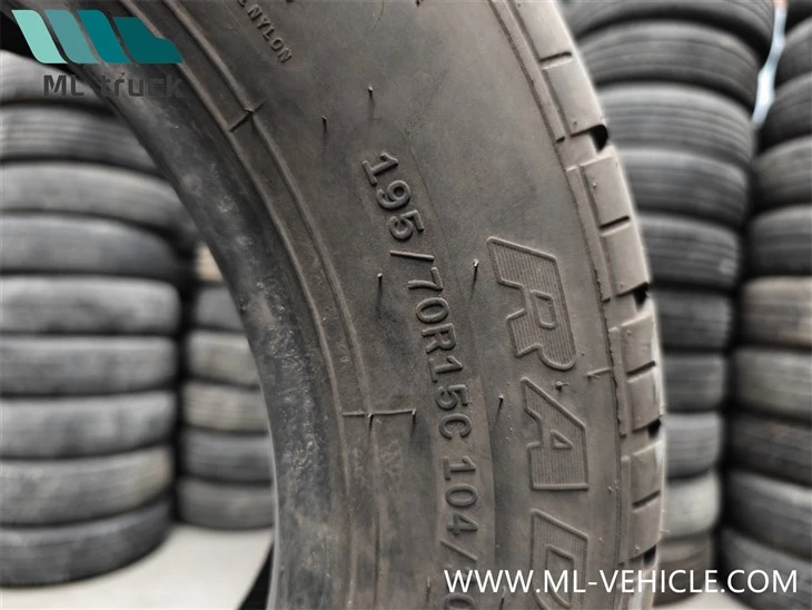 195/70R15C Used Tires For Vans & Light Trucks
